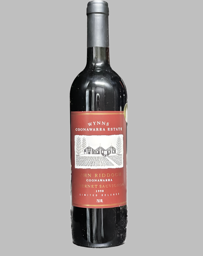 1998 Wynns John Riddoch Cabernet Sauvignon Coonawarra SA The